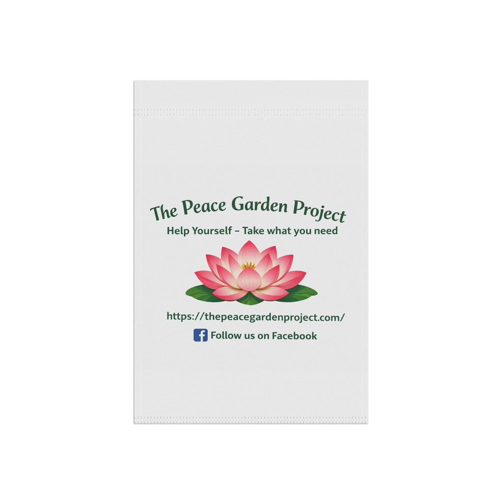 The Peace Garden Project Lotus Garden Flag | Garden & House Banner