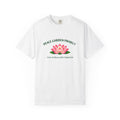 The Peace Garden Project lotus logo T-Shirt | Grow & Share with Compassion