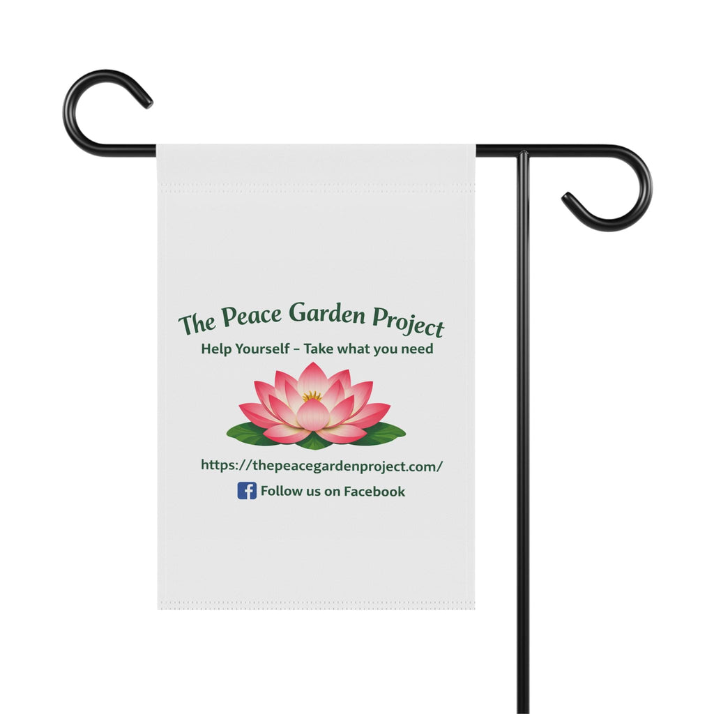The Peace Garden Project Lotus Garden Flag | Garden & House Banner