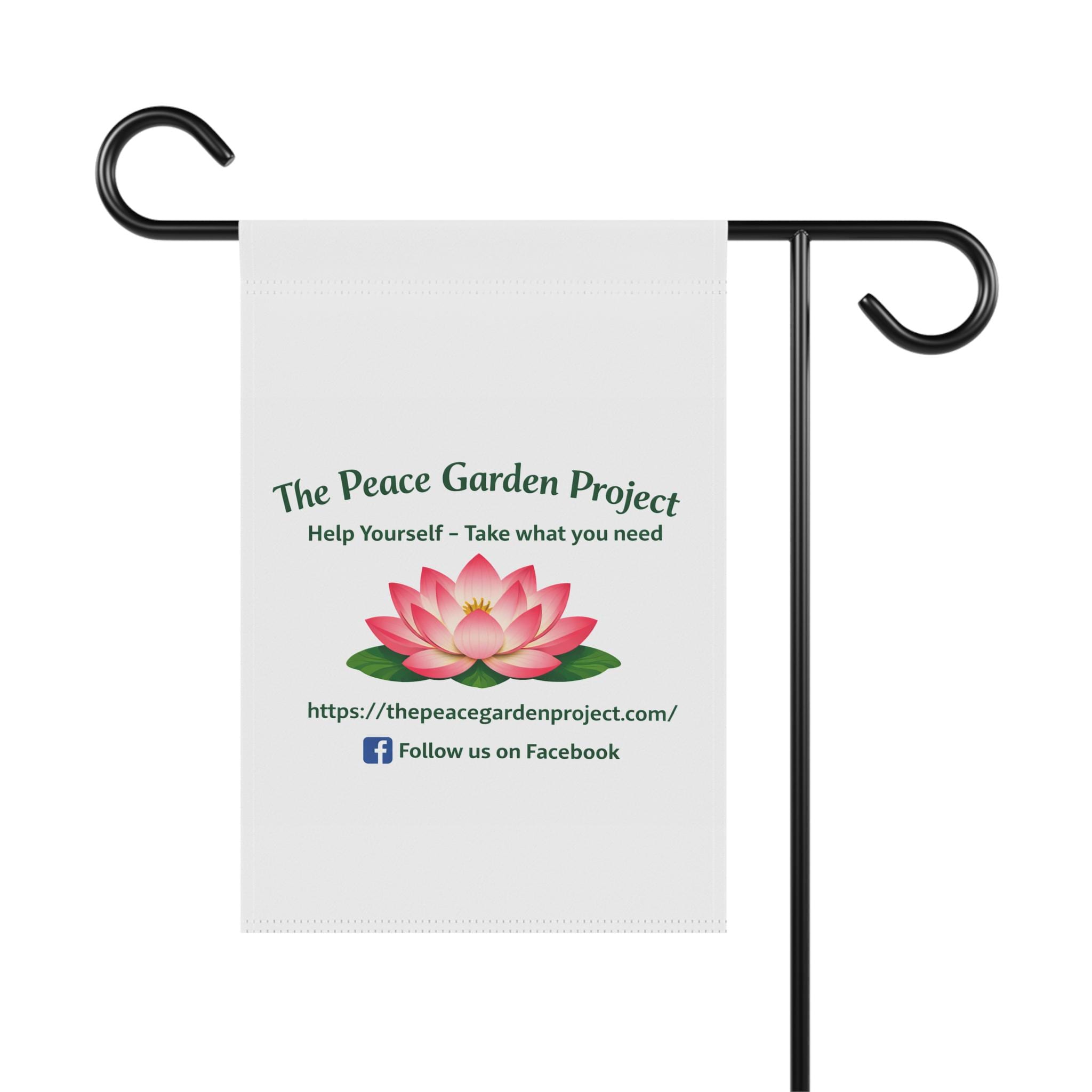 The Peace Garden Project Lotus Garden Flag | Garden & House Banner